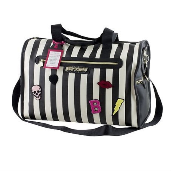 betsey johnson overnight bags